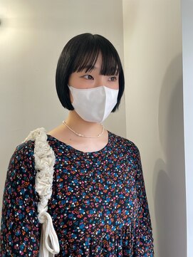 エンドリンク(endlink) ホワイトグレージュショートミディアムヘアミニボブ