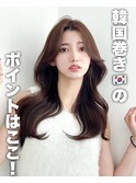 韓国ヘア レイヤーカット 顔まわり