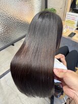 リタ 枚方(Rita) 透明感◎秋の縮毛矯正髪質改善ロング