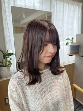 ニカ ボーテ(Nika beaute) くびれミディアムヘア