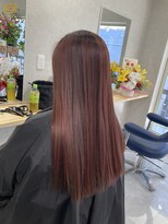 イサ(ISA.)&nbsp;ブリーチなしレッドカラー