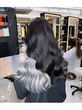 ラピス 福岡天神店(Lapis) ホワイトインナーカラー