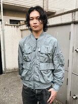 レガシーヘアーデザイン(Legacy hair design)&nbsp;Kazu × グランジパーマ・大人ウルフ