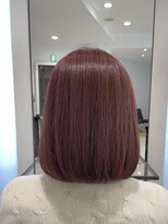 インセンス(insence yamashita)&nbsp;ピンクオレンジ　ボブ