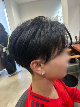 ヘアメイクアクト 都賀店 就職の為　スッキリカット