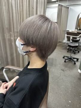 TELA HAIR 石岡店【テーラヘアー】【4月15日NEW OPEN(予定)】 ハイトーンくすみベージュ『TELA HAIR 石岡店』