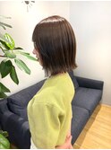 切りっぱなしボブ/丸くならないボブ/外ハネボブ/くびれボブ/中谷