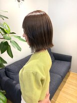 ジアン バイ ミルボン NU茶屋町+(GIEN by milbon)&nbsp;切りっぱなしボブ/丸くならないボブ/外ハネボブ/くびれボブ/中谷