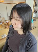 外ハネショートボブ