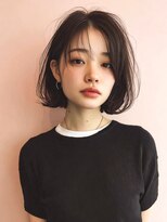 ライリー(riley) 顔まわりレイヤー×丸みボブ