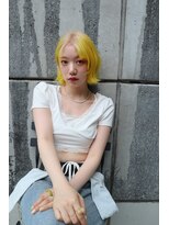 ALLEN hair 武庫之荘店　髪質改善&トリートメント【8月中旬OPEN（予定）】&nbsp;ウルフレイヤー/ミディアムウルフ/ハイトーン