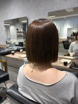 モク(mok)&nbsp;ナチュラル髪質改善ストレートボブ