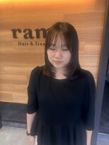 ラーム 松江学園店(rame)&nbsp;ミディアムレイヤー