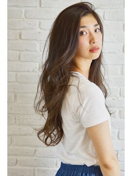 ナンバー ユアイロ 川崎(N° uairo) ロング×ナチュラルグラデーション