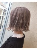 【ピンクグレージュ×似合わせカット】 柳本麻守