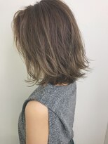 ヘアー アトリエ アンジー(Hair Atelier Angee)&nbsp;外ハネ感の切りっぱなしボブ