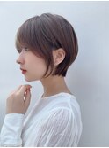 丸みとくびれのショートボブ【新宿】