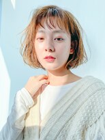 エアリーボブ_ショートパーマホワイトアッシュ_48255