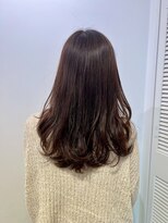 アドラーブル 万代店 (adorable)&nbsp;【大人かわいい】ピンクブラウン ロング　20代30代40代