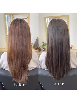 リアン 四条大宮店(Lien) 『髪質改善』カラーエステ(白髪染め、グレイカラー対応)