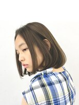 スーリール 柚須店(Sourire)&nbsp;センターパートボブ