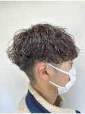 波巻きスパイラル/メンズパーマ/ツイストスパイラルパーマ