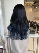 アライブ ハラジュク(ALIVE harajuku)&nbsp;ターコイズブルーグラデーションryota