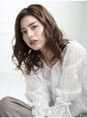 ミディアムボブ/くせ毛風ボブ/20代30代【カペリベラグラマラス】