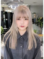 リッチ(RITZY)&nbsp;【RITZY】ハイトーン☆ブリーチ☆ミルクティーベージュ