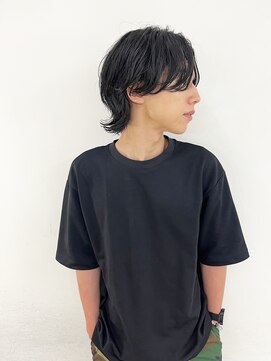 エンドリンク(endlink) 黒髪×ニュアンスパーマ