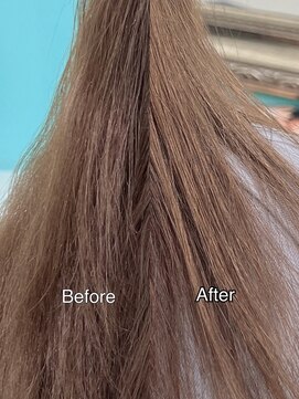 ドライブアンドビジョン 池袋(Drive&Vision) 酸性ストレートによるビビり毛なおし[縮毛矯正/酸性ストレート]