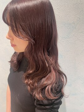 リア(Lia) 派手すぎない大人ピンクブラウン