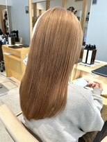 ラヴェストバイフレイスウェル(LOVEST by frace well)&nbsp;ブリーチ1回　王道ミルクティーベージュ　シアーカラー