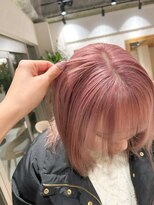 アドア 横浜(ADORE)&nbsp;ケアブリーチ使用◎ピンクカラー