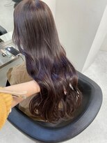 ベレーザ 原宿(Beleza) 5451髪質改善グレージュカラーレイヤーロング韓国ワンホンヘア