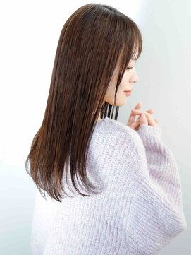 スクエアウーノ 博多(SQUARE＊UNO HAKATA) 髪質改善　ストレート　艶髪　美髪　ダークブラウン