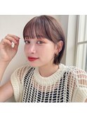 小顔ショート/マッシュショート/似合わせカット/ショートヘア