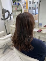 アルターシェリー(aL-ter che'rie)&nbsp;ブラウンカラー[カール/セミディ/シアーカラー/姫カット]