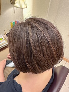 松本平太郎美容室 銀座本店 イノアカラー×極細チップハイライト