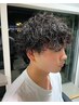 メンズカット+クリエイティブパーマ¥13,750