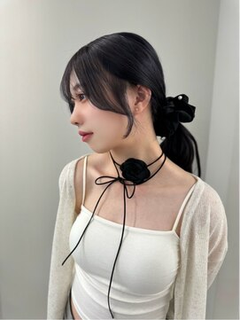 ボタン ハカタ(VOTAN hakata) 【votan hakata 中村珠梨】顔まわりカット/韓国ヘア