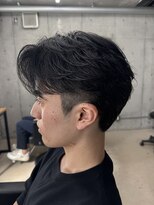 フイ 代々木(Hui)&nbsp;ハイトーンカラー/マッシュパーマ/アースカラー/men's/