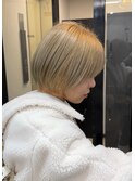 似合わせカット◎大人ショートボブ丸みショートカット
