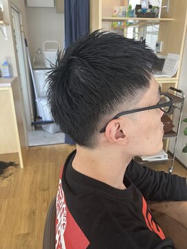 アン(an) フェードカット