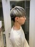 【夏限定】カット、メッシュキャップハイライト、眉カット
