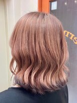 マティーナ ヘアー 池袋(Matina hair)&nbsp;【エンドカラー/裾カラー/ピンクベージュ】池袋美容室
