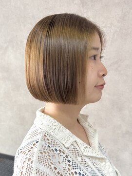 エンクス(enx) くびれヘア/アプリコットオレンジ/ハイライトカラー/鶴ヶ峰SK74