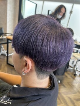 ステレオ ヘアデザイン 安城店(STEREO HAIR DESIGN) …バイオレットカラー(7月)…