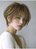 ☆オリーブグレーココアベージュ小顔クラゲヘアー/黒髪/髪質改善