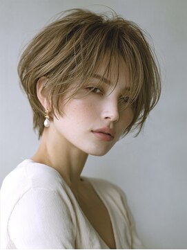 アルトリスト(Altruist Aging×HAIR&SPA) ☆イメチェンピンクベージュアンブレラカラー前髪クールショート